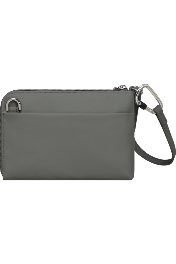 Samsonite Wander Last Mini Pouch  Gunmetal Green Samsonite Wander Last Mini Pouch  Gunmetal Green