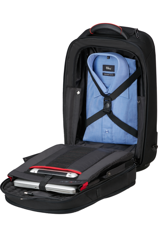 Samsonite Pro-DLX 6 Laptop Backpack with Wheels  17.3inch Nero Samsonite Pro-DLX 6 Laptop Backpack with Wheels  17.3inch Nero