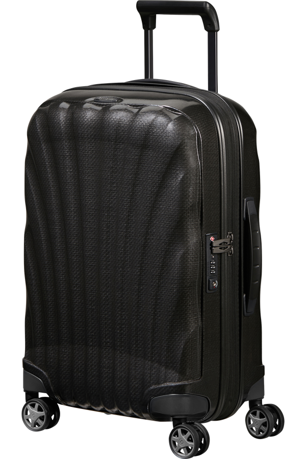 Samsonite C-Lite Spinner Expandable 55cm  Nero