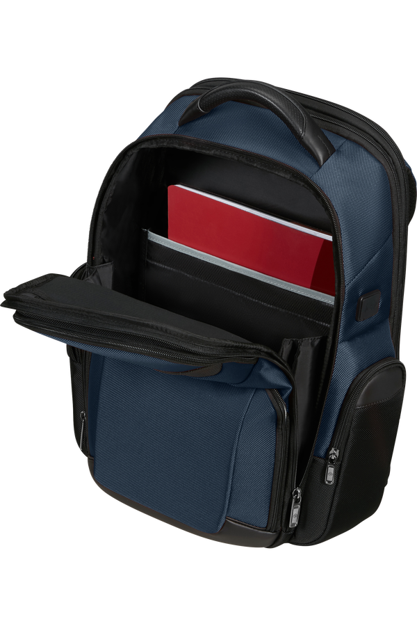 Samsonite Pro-Dlx 6 Backpack 3 Volume Expandable 15.6'  Blu