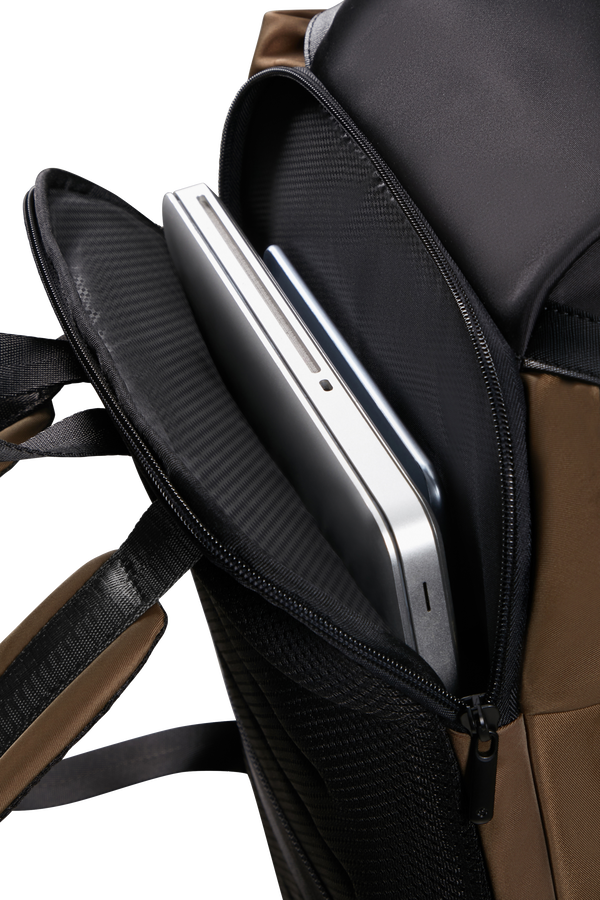 Samsonite Relyon Backpack M 15.6'' with flap  Colore Marrone