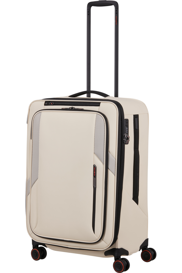Glazed Trolley espandibile (4 ruote) 67cm | Samsonite Glazed Spinner Expandable 67cm  Sandstone