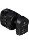 Samsonite Travel Accessories World Adaptor Pro 3-P+USB Nero