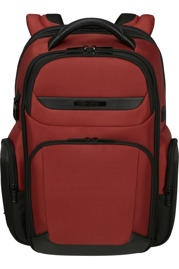 Samsonite Pro-Dlx 6 Backpack 3 Volume Expandable 15.6'  Rosso