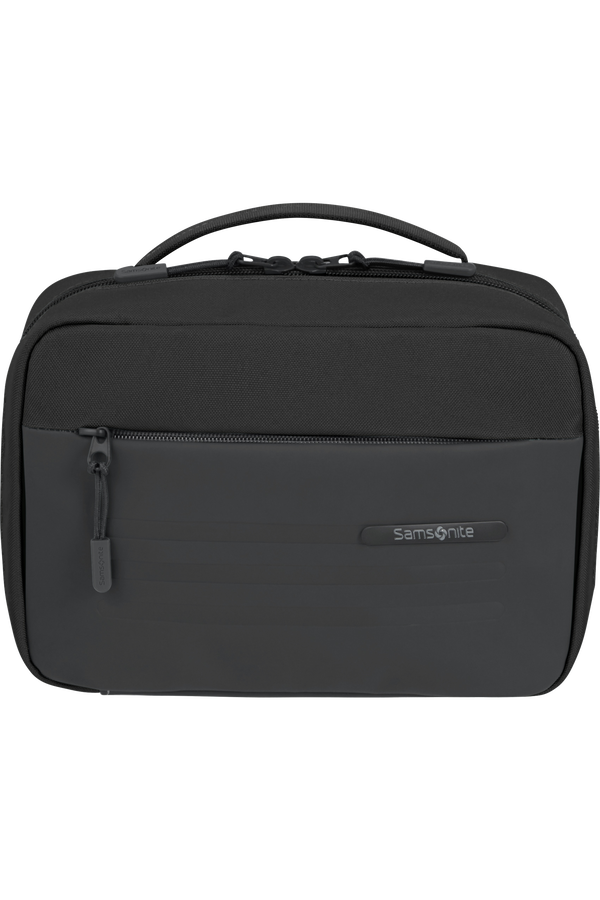 Samsonite Stackd Toilet Kit Hannging Toilet Kit  Nero