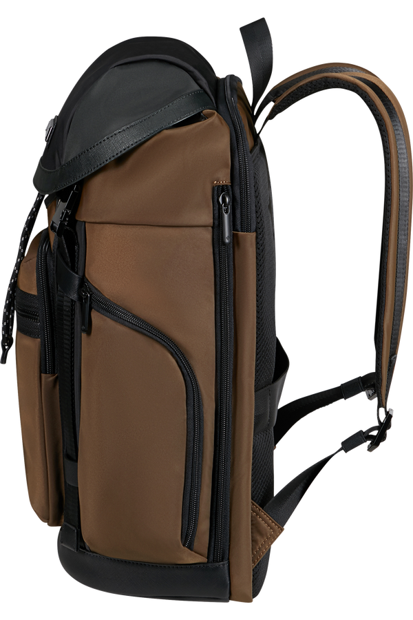 Samsonite Relyon Backpack M 15.6'' with flap  Colore Marrone