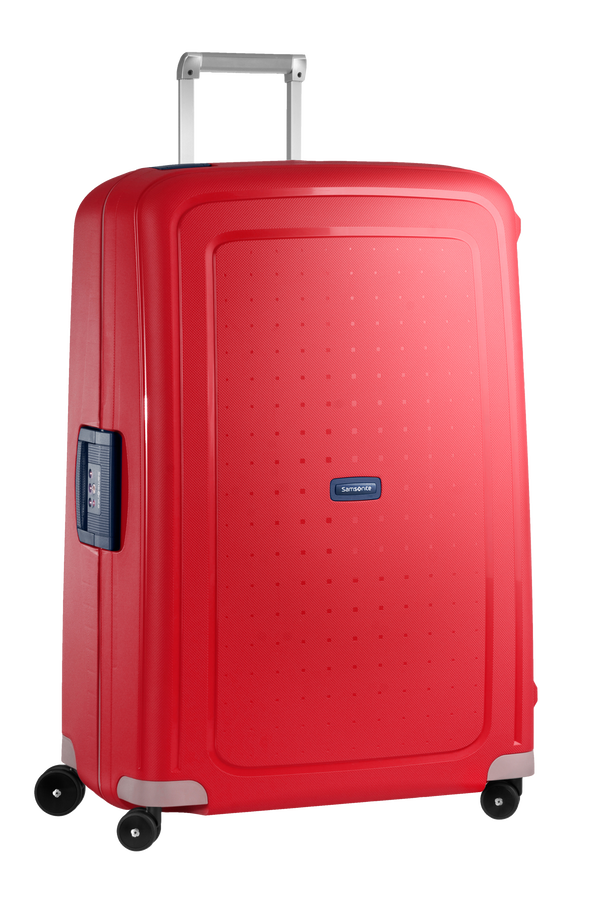 Samsonite S'Cure Spinner 81cm Crimson Red/Dark Blue Samsonite S'Cure Spinner 81cm Crimson Red/Dark Blue