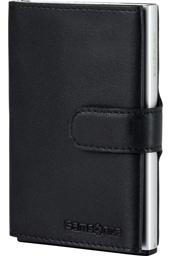 Samsonite Alu Fit 202 - Slide-up Wallet  Nero