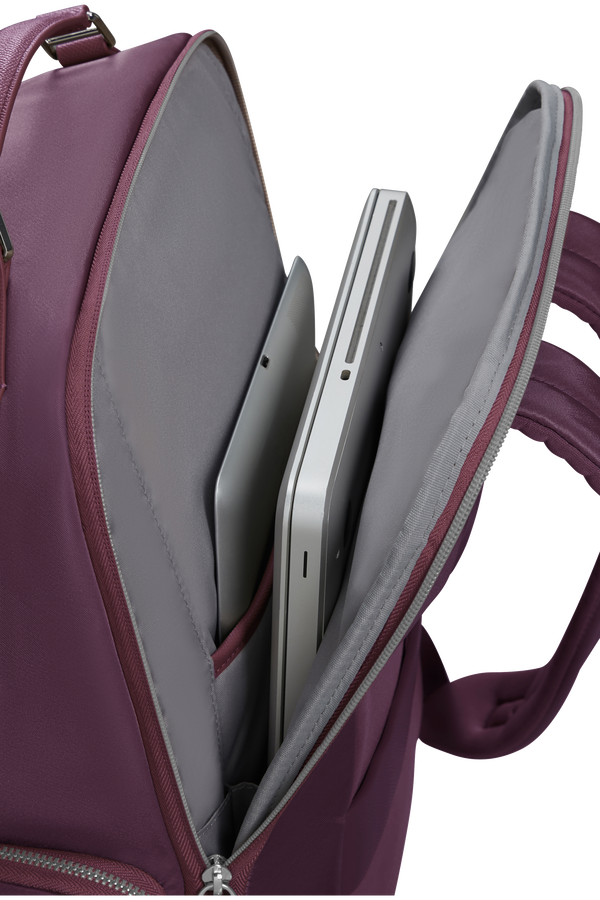 Samsonite Karissa Evo Round Backpack 15.6'  Burgundy Samsonite Karissa Evo Round Backpack 15.6'  Burgundy