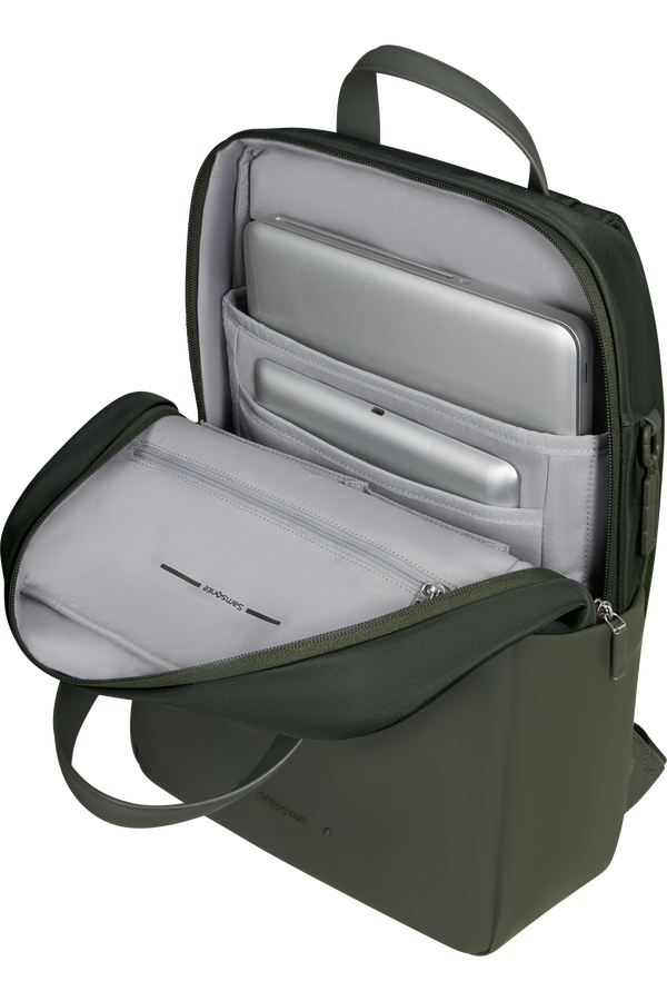 Samsonite 4Pack Laptop Backpack + Handles 14.1'  Forest Green Samsonite 4Pack Laptop Backpack + Handles 14.1'  Forest Green