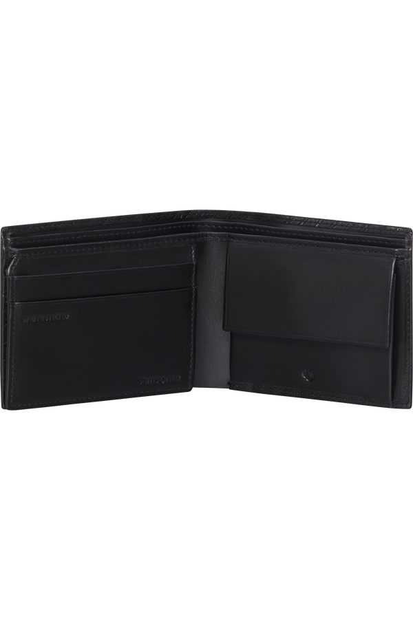 Samsonite Refined Slg 046 - B 6CC+VFL+2C+C  Nero