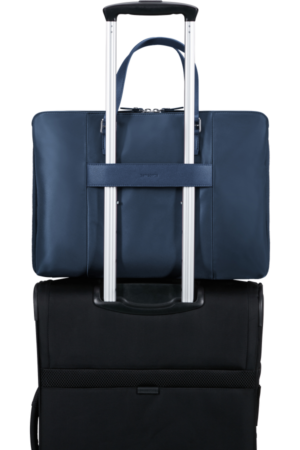 Samsonite Karissa Evo Slim Bailhandle 15.6'  Blue Nights Samsonite Karissa Evo Slim Bailhandle 15.6'  Blue Nights