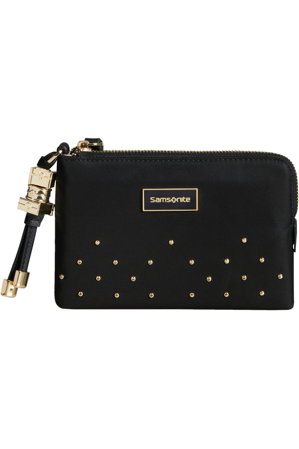 Samsonite Karissa Slg Flat Pouch 3CC Studs  Nero