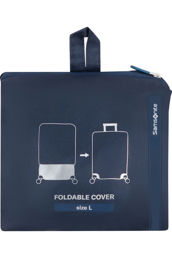 Samsonite Ta Revolution Foldable Luggage Cover L  Midnight Blue