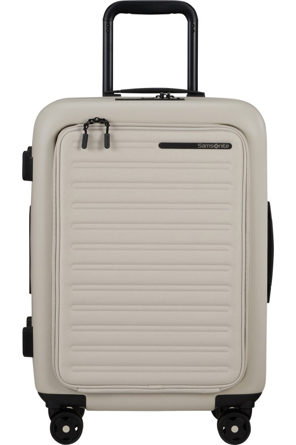 Samsonite Stackd Spinner Expandable Easy Access 55cm  Sand