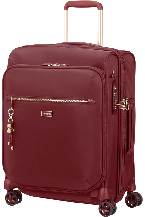 Samsonite Karissa Biz Spinner Expandable 55cm Dark Bordeaux Samsonite Karissa Biz Spinner Expandable 55cm Dark Bordeaux