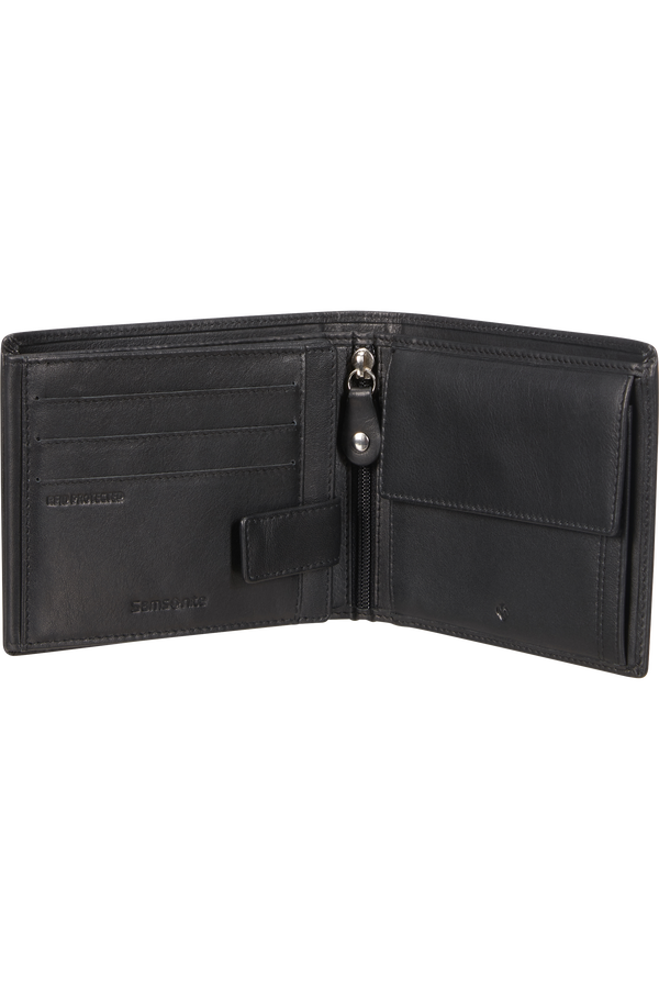 Samsonite Attack 2 Slg 037 - B 9CC+2HFL+ZIP+2C  Nero