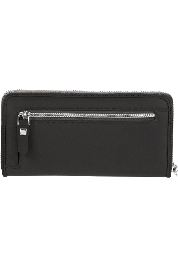 Samsonite Karissa Slg Wallet ZIP Around L  Nero Samsonite Karissa Slg Wallet ZIP Around L  Nero