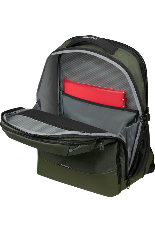 Samsonite Roadseeker Laptop Backpack Expandable L  Dark Olive Samsonite Roadseeker Laptop Backpack Expandable L  Dark Olive