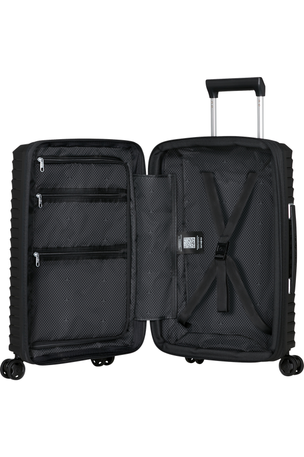 Samsonite Upscape Spinner Expandable Length 35cm 55cm  Nero