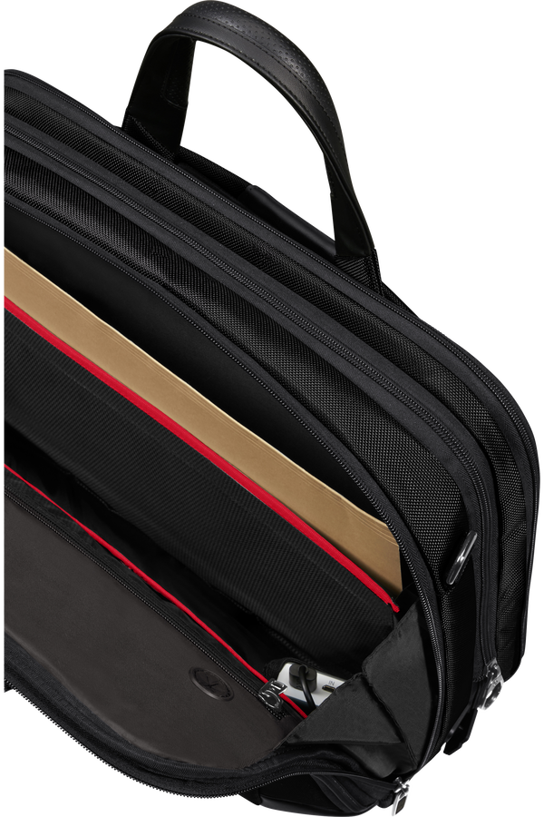 Samsonite Pro-Dlx 6 Bailhandle Expandable 15.6'  Nero