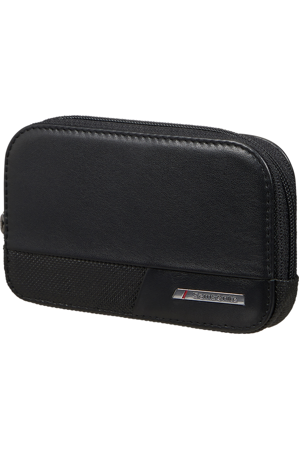 Samsonite Pro-Dlx 6 Slg 524 -Z ROUND KEY POUCH+2R  Nero