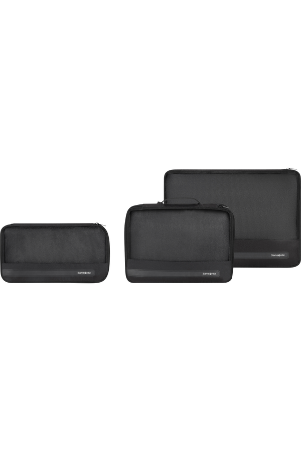 Samsonite Ta Revolution Set of 3 Packing Cubes  Nero