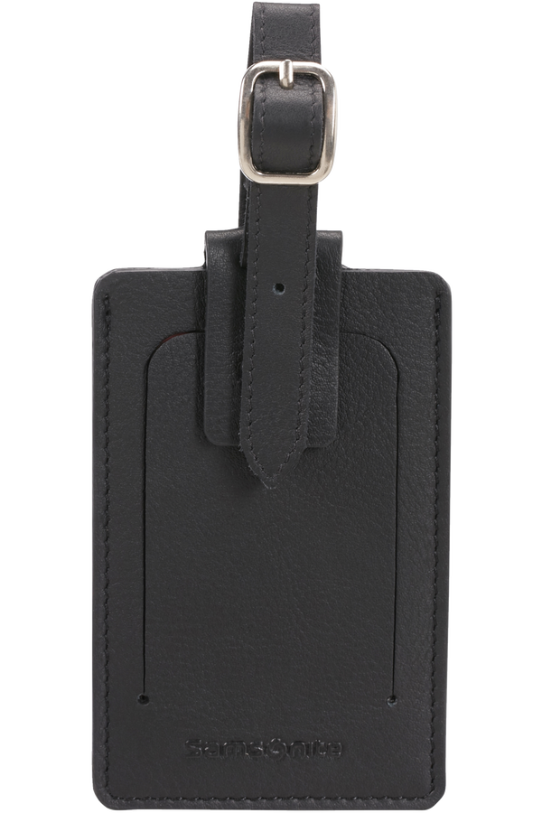 Samsonite Global Ta ID Leather Luggage Tag Nero Samsonite Global Ta ID Leather Luggage Tag Nero