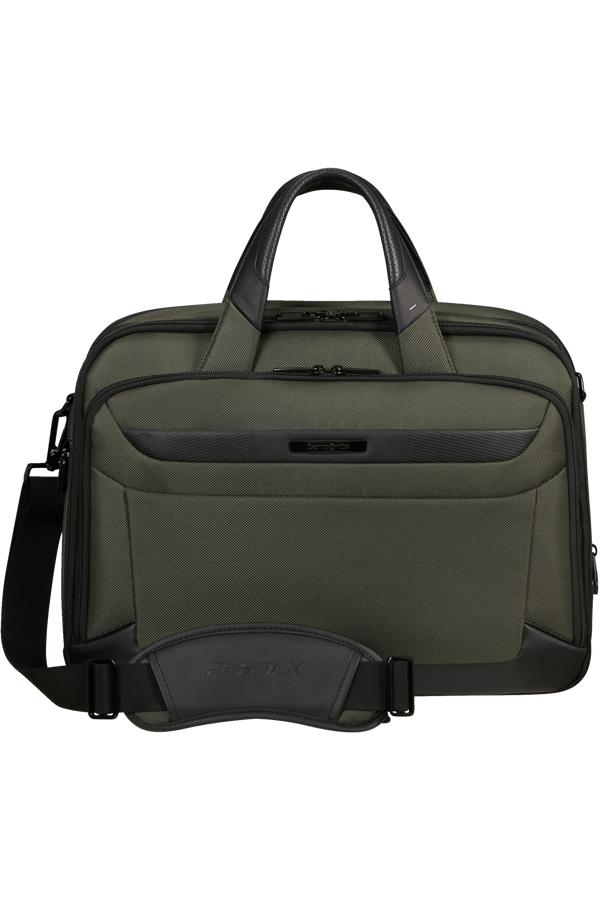 Samsonite Pro-Dlx 6 Bailhandle Expandable 15.6'  Verde