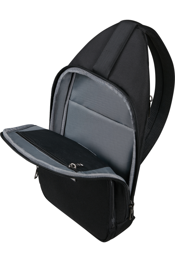 Samsonite Sacksquare Sling Bag M  Nero Samsonite Sacksquare Sling Bag M  Nero