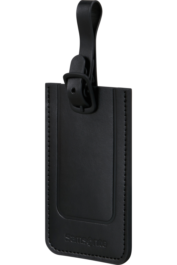 Samsonite Ta Revolution Rectangle Luggage Tag x2  Nero