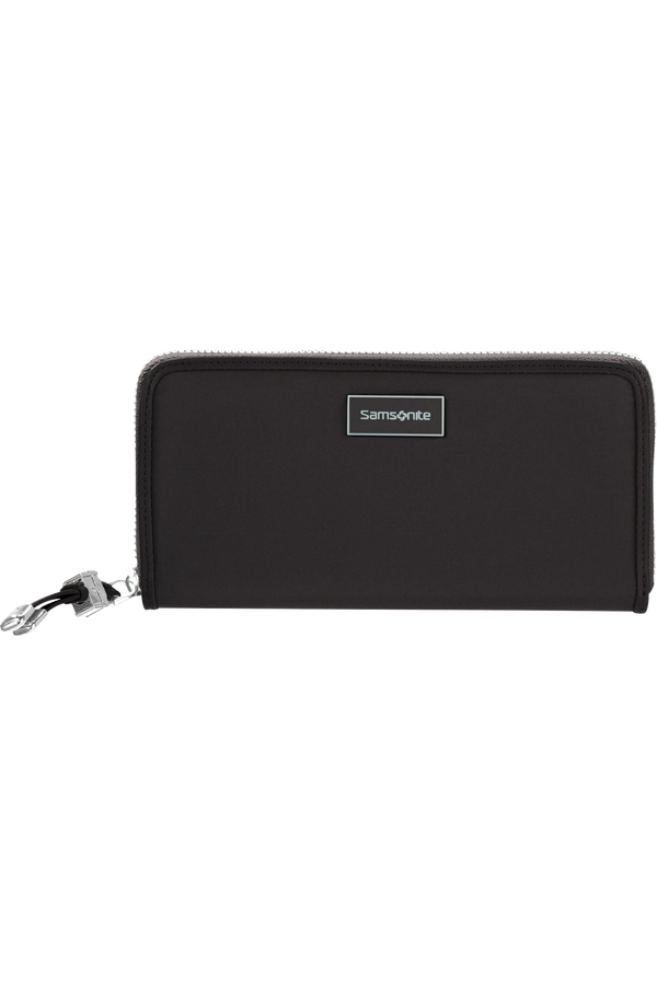 Samsonite Karissa Slg Wallet ZIP Around L  Nero