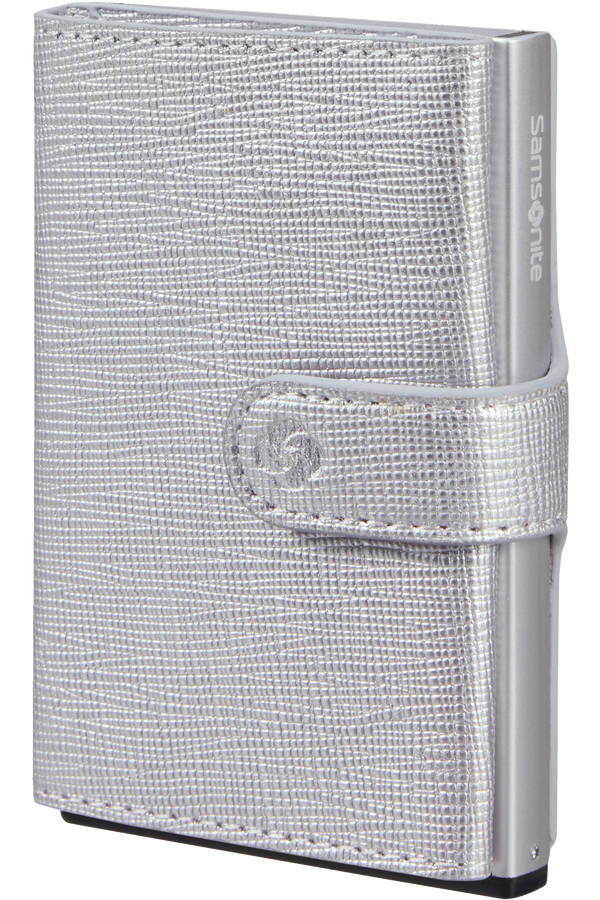 Samsonite Alu Fit 202 - Slide-up Wallet  Argento
