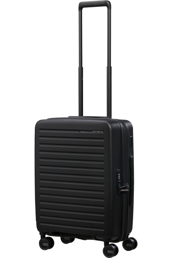 Samsonite Restackd Spinner Expandable 55cm  Nero