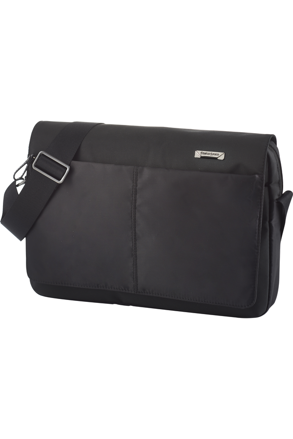 Samsonite Hip-Tech 2 Messenger 12.9'+Flap  Nero
