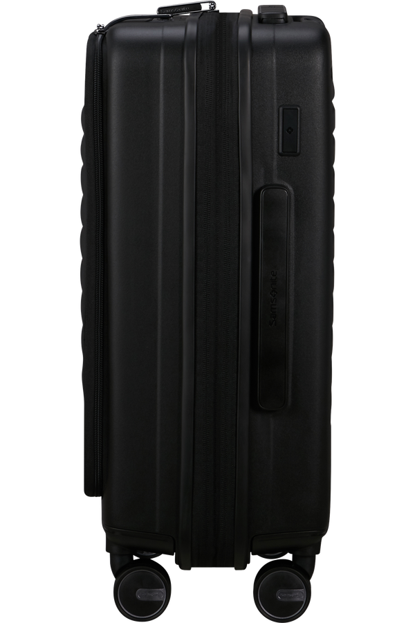 Samsonite Restackd Spinner Expandable Easy Access 55cm  Nero