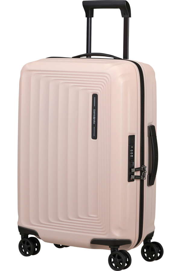 Samsonite Nuon Spinner Expandable 55cm  Matt Powder Pink