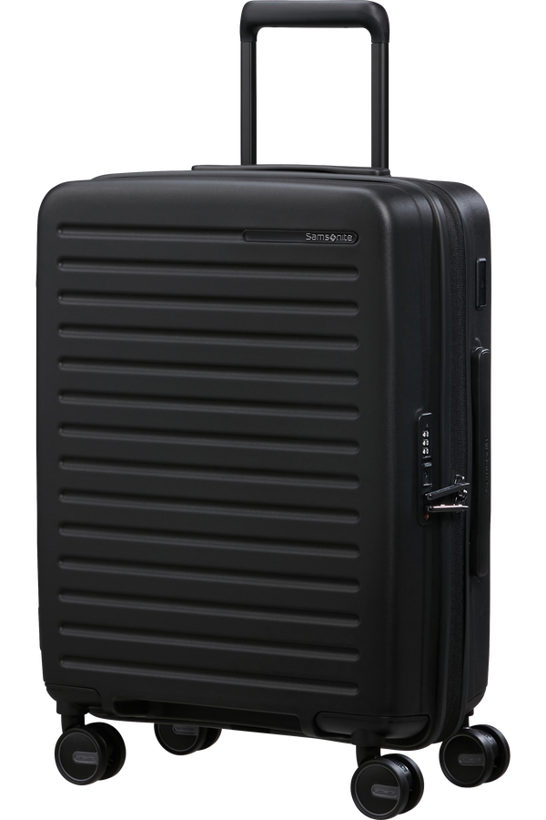 Samsonite Restackd Spinner Expandable 55cm  Nero