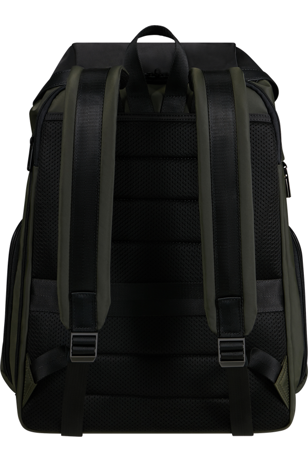 Samsonite Relyon Backpack M 15.6'' with flap  Verde
