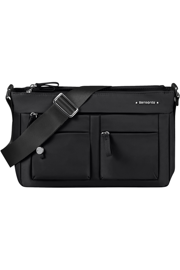 Samsonite Move 4.0 Horiz. Shoulder Bag+flap  Nero