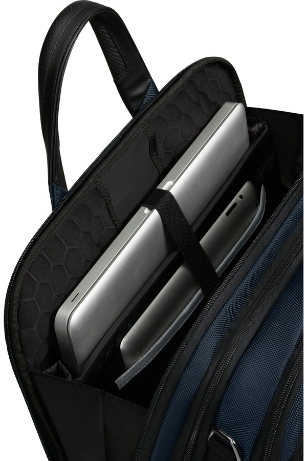 Samsonite Pro-Dlx 6 Bailhandle Expandable 15.6'  Blu