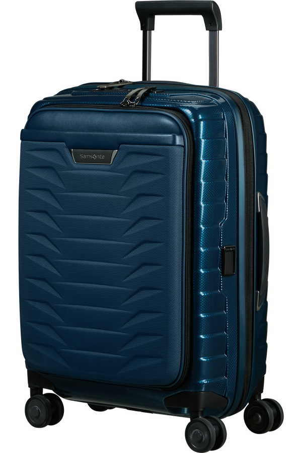 Samsonite Proxis Spinner Expandable Easy Access 55cm  Petrol Blue