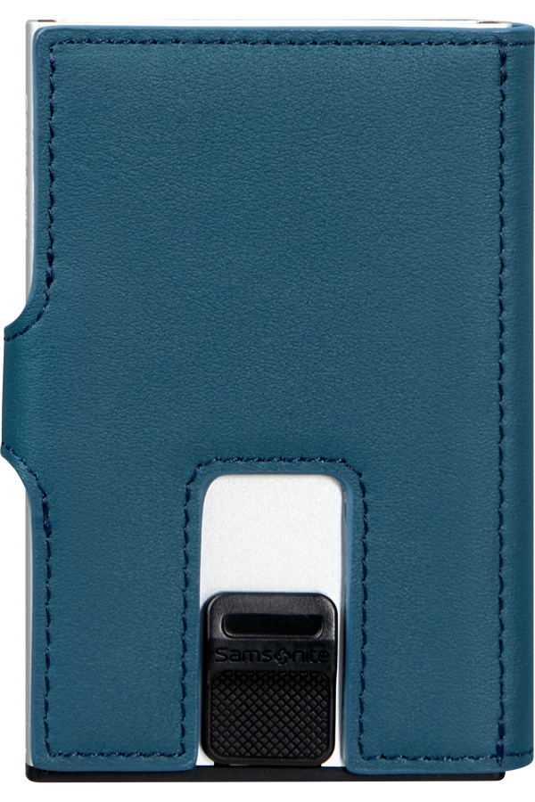 Samsonite Alu Fit Slide-up Wallet Proxis  Petrol Blue Samsonite Alu Fit Slide-up Wallet Proxis  Petrol Blue