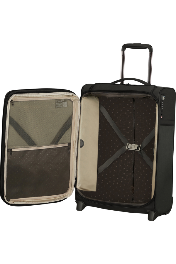 Samsonite Airea Upright Expandable Toppocket 55cm  Nero