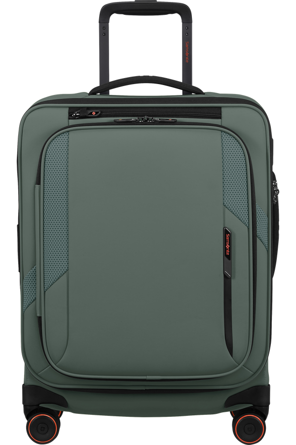 Samsonite Glazed Spinner Expandable 55cm  Sage green