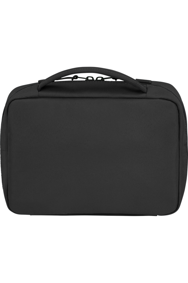 Samsonite Stackd Toilet Kit Hannging Toilet Kit  Nero