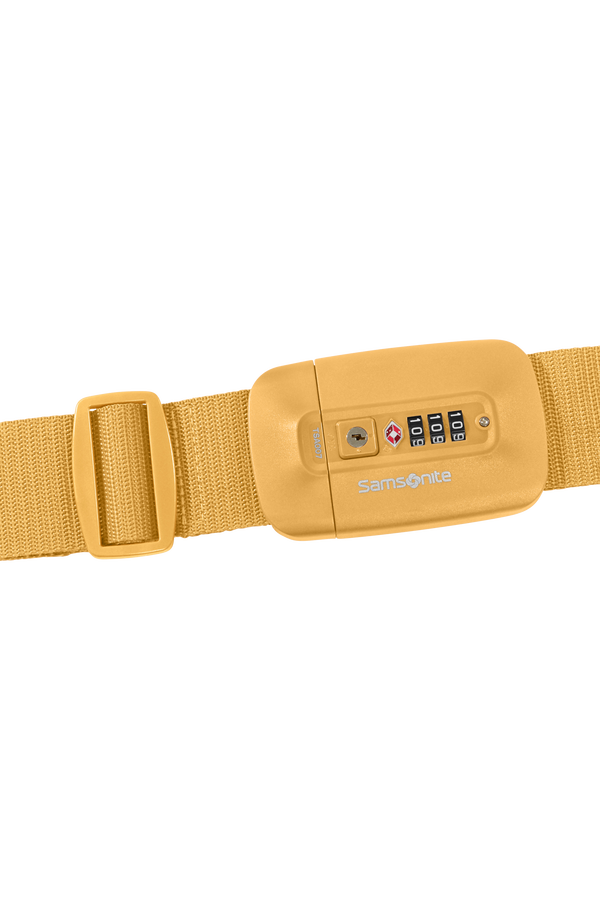 Samsonite Ta Revolution Luggage Strap/TSA Lock  Giallo