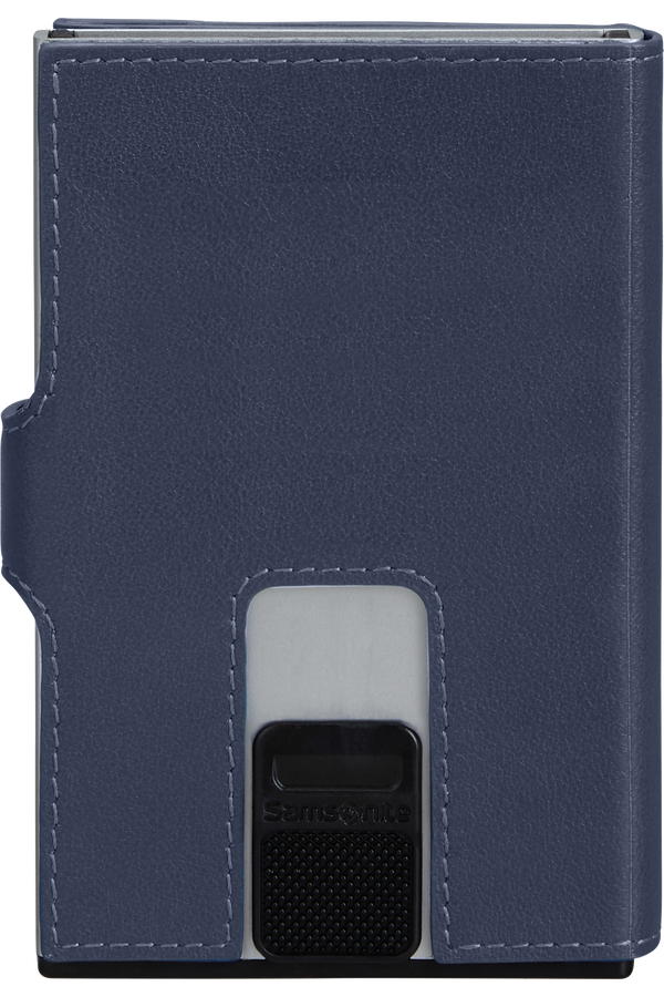 Samsonite Alu Fit 202 - Slide-up Wallet  Blu