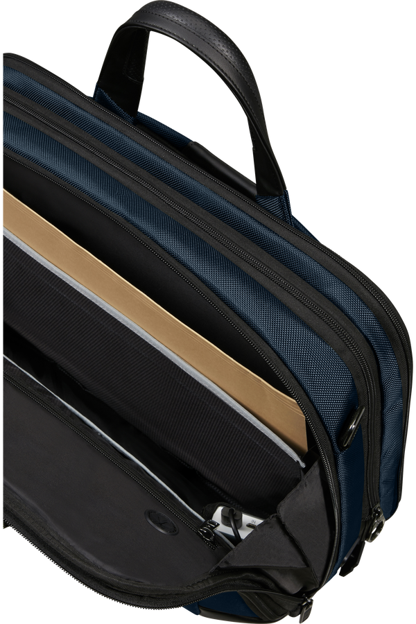 Samsonite Pro-Dlx 6 Bailhandle Expandable 15.6'  Blu