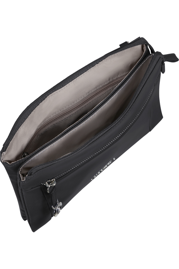 Samsonite Move Journey Mini Shoulder Bag 2 Compartments  Nero